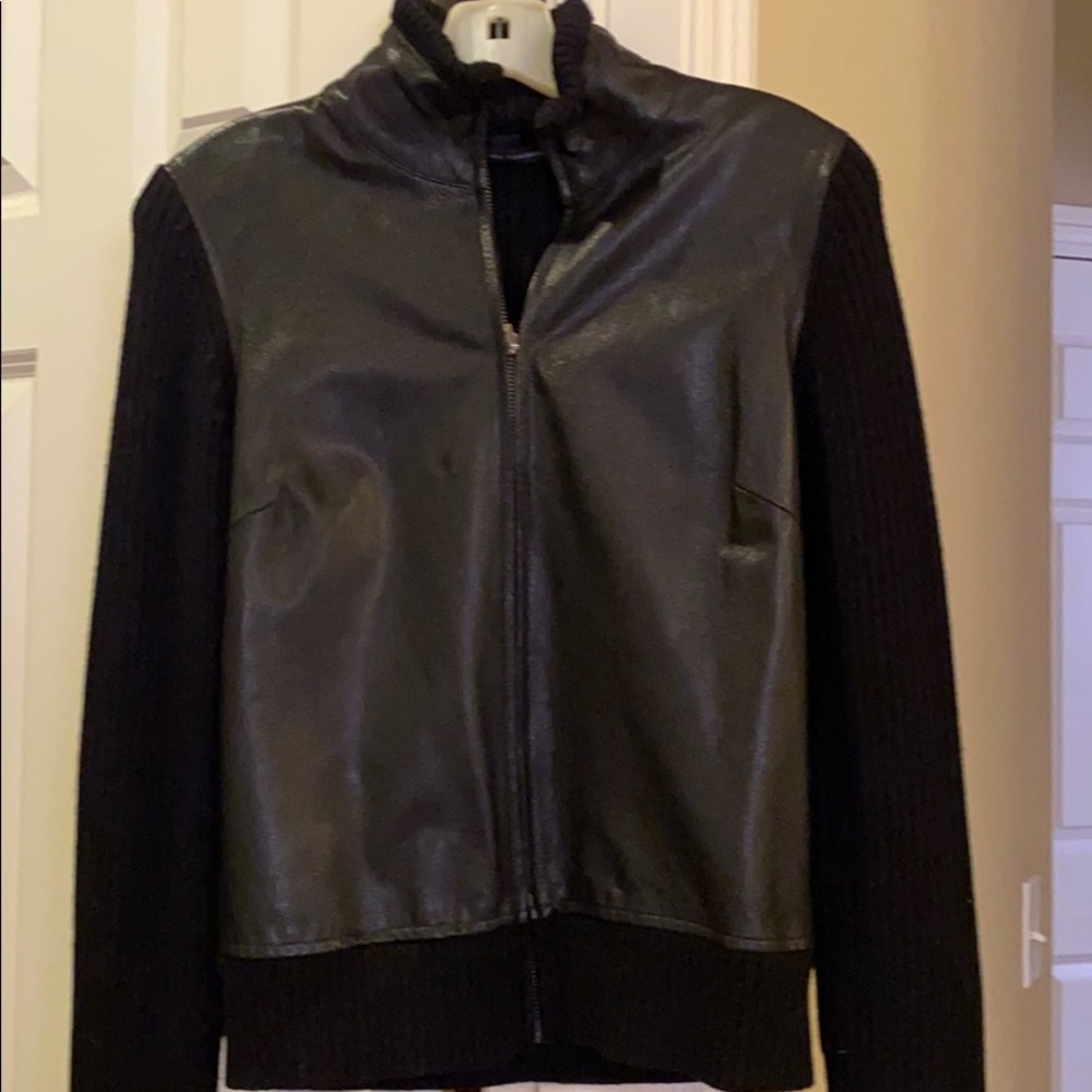 Leather jacket